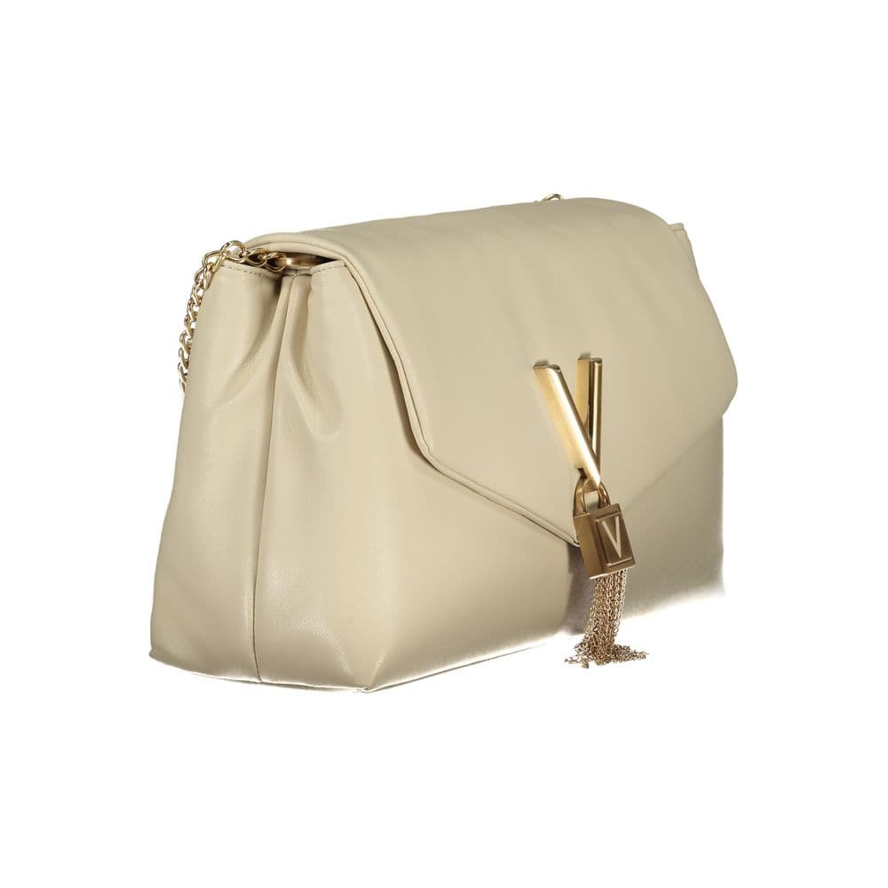 Mario Valentino Beige Polyurethane Womens Bag - 3