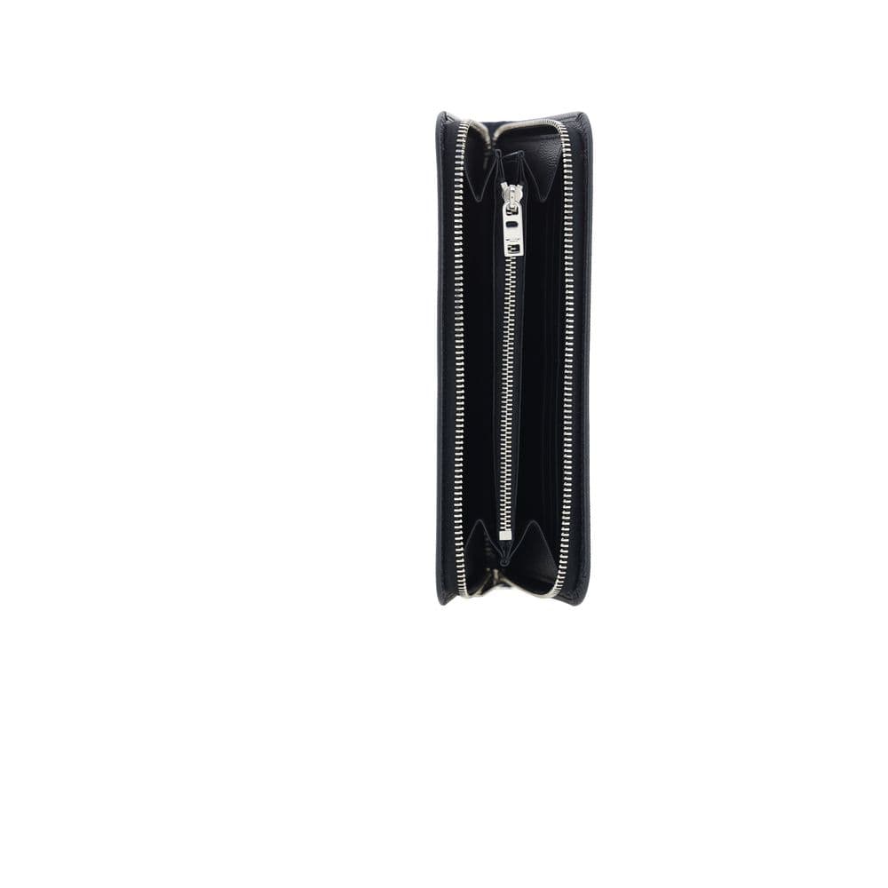 Saint Laurent Black Calf Leather Bos Taurus Wallet - 3