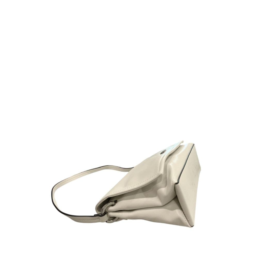 Twinset White PU Women Shoulder Bag - 4