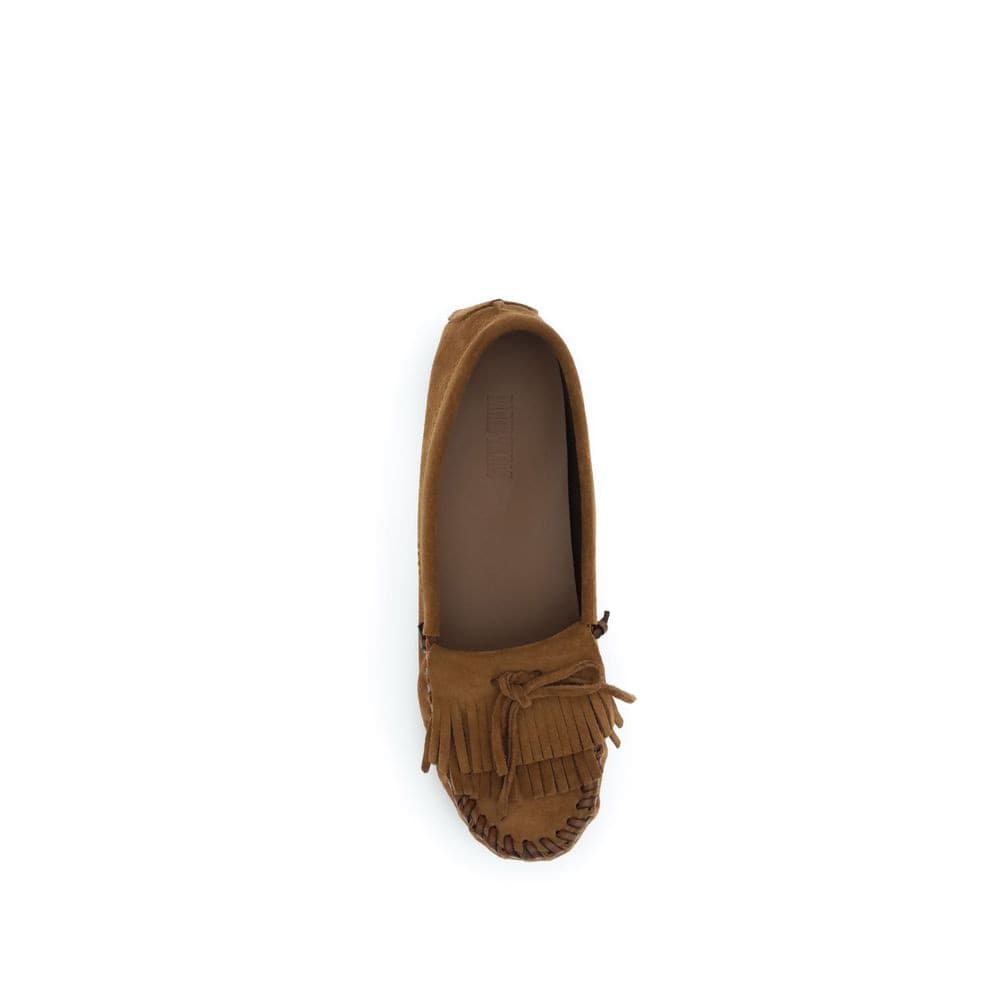 Paris Texas Brown Calf Leather Bos Taurus Slip-On Loafers - 4