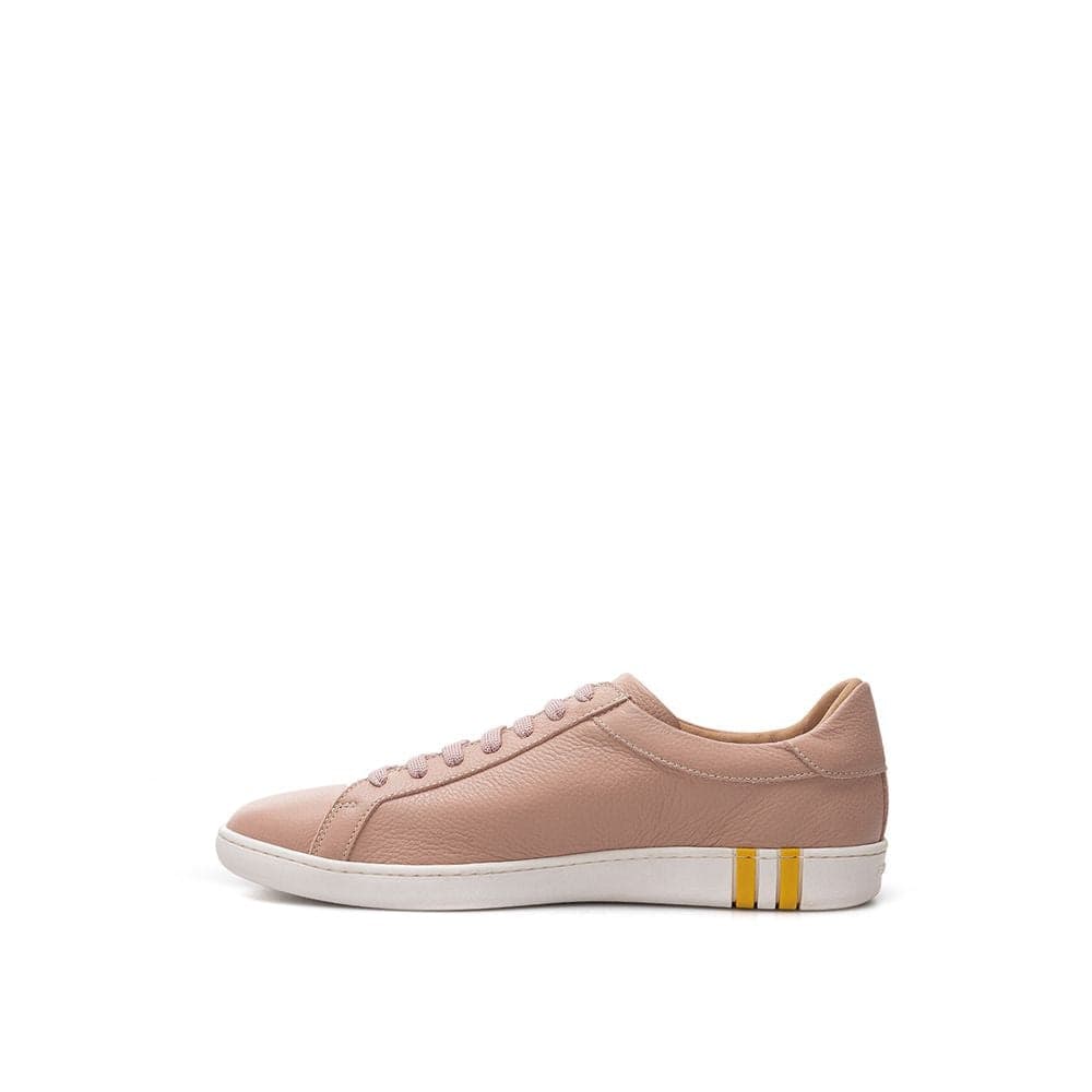 Bally Pink Fabric And Leather Low Top Sneakers - 2