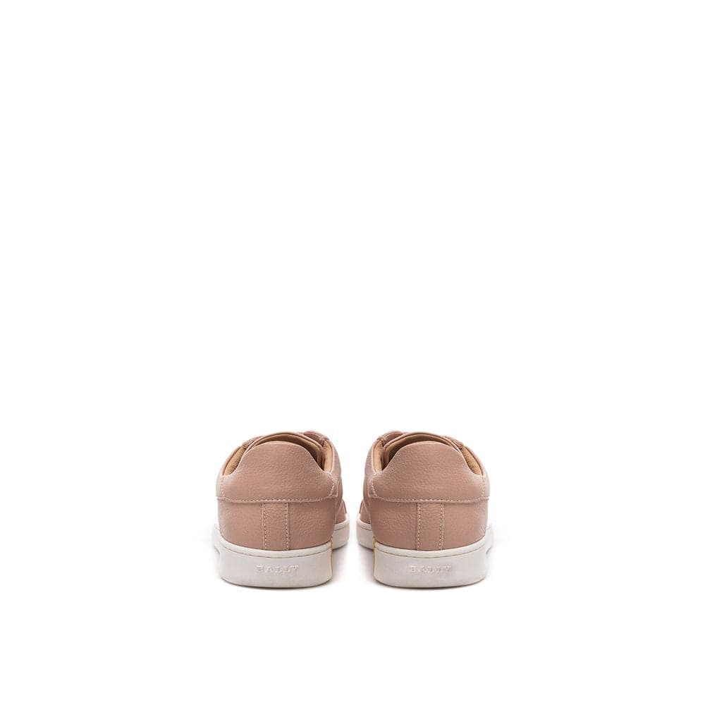 Bally Pink Fabric And Leather Low Top Sneakers - 5
