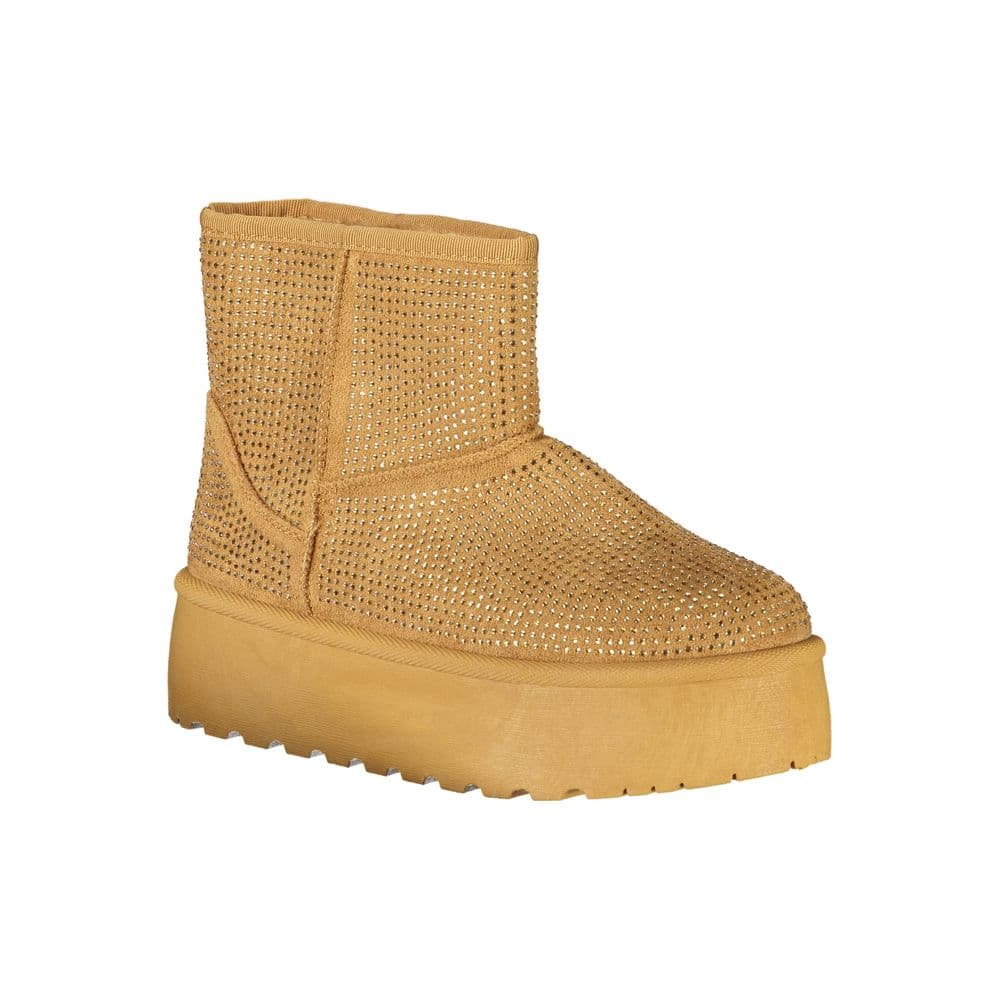 Laura Biagiotti Marrone Polyester Women Boot - 2