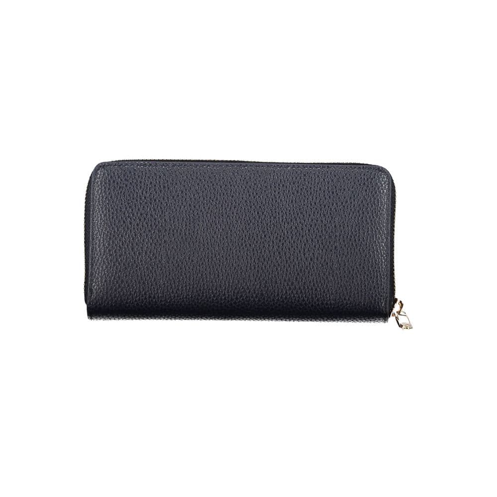Tommy Hilfiger Blue Polyurethane Women Wallet - 2