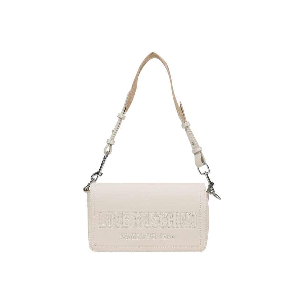 Love Moschino Beige Polyethylene Handbag - 5