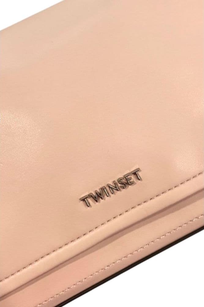 Twinset Pink Polyurethane Women Shoulder Bag - 5