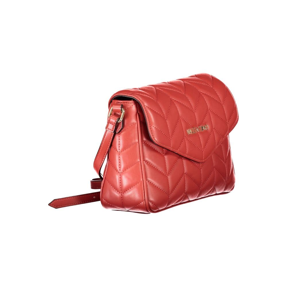 Mario Valentino Rosso Polyurethane Women's Bag - 3