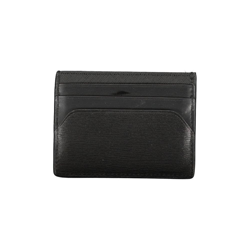 Tommy Hilfiger Black Leather Men Wallet - 2