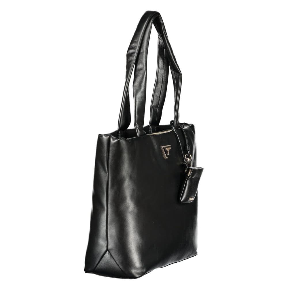 Guess Jeans Black Polyurethane Women's Handbag - 3