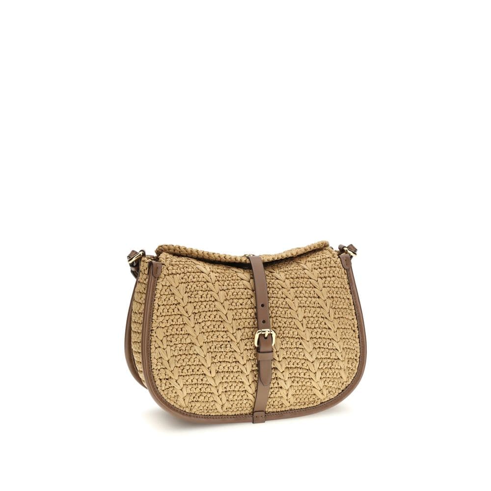 Etro Beige Raffia Shoulder Bag - 2
