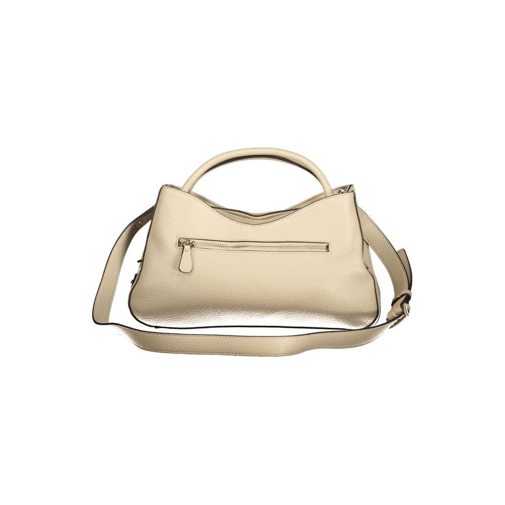 Guess Jeans Beige Polyurethane Women Handbag - 2