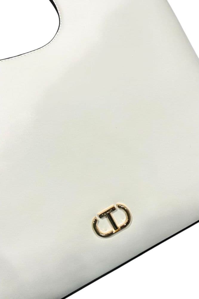 Twinset White PU Women Handbag - 5