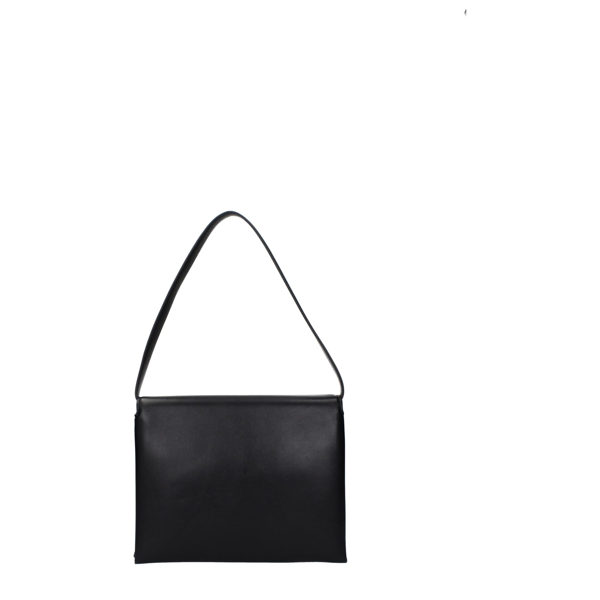Jil Sander Black Leather Shoulder Bag - 3
