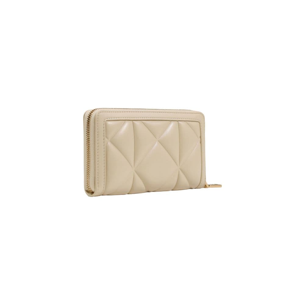 Love Moschino Cream Artificial Leather Wallet - 4