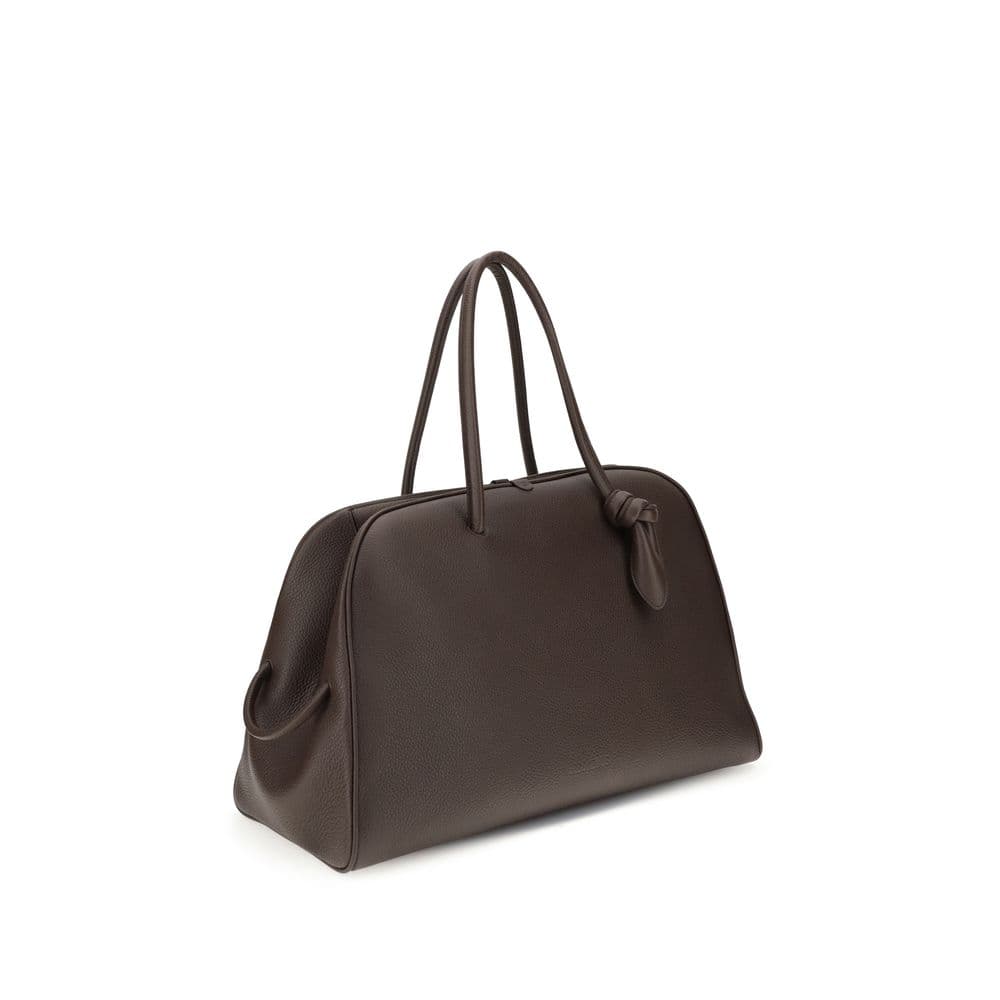 Jacquemus Brown Calf Leather Bos Taurus Handbag - 2
