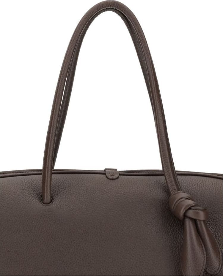 Jacquemus Brown Calf Leather Bos Taurus Handbag - 4