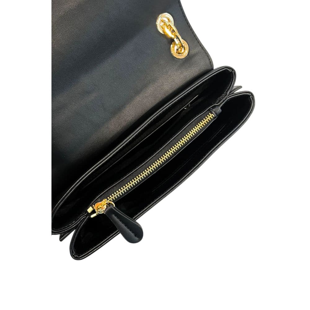 Twinset Black PU Women Crossbody Bag - 7