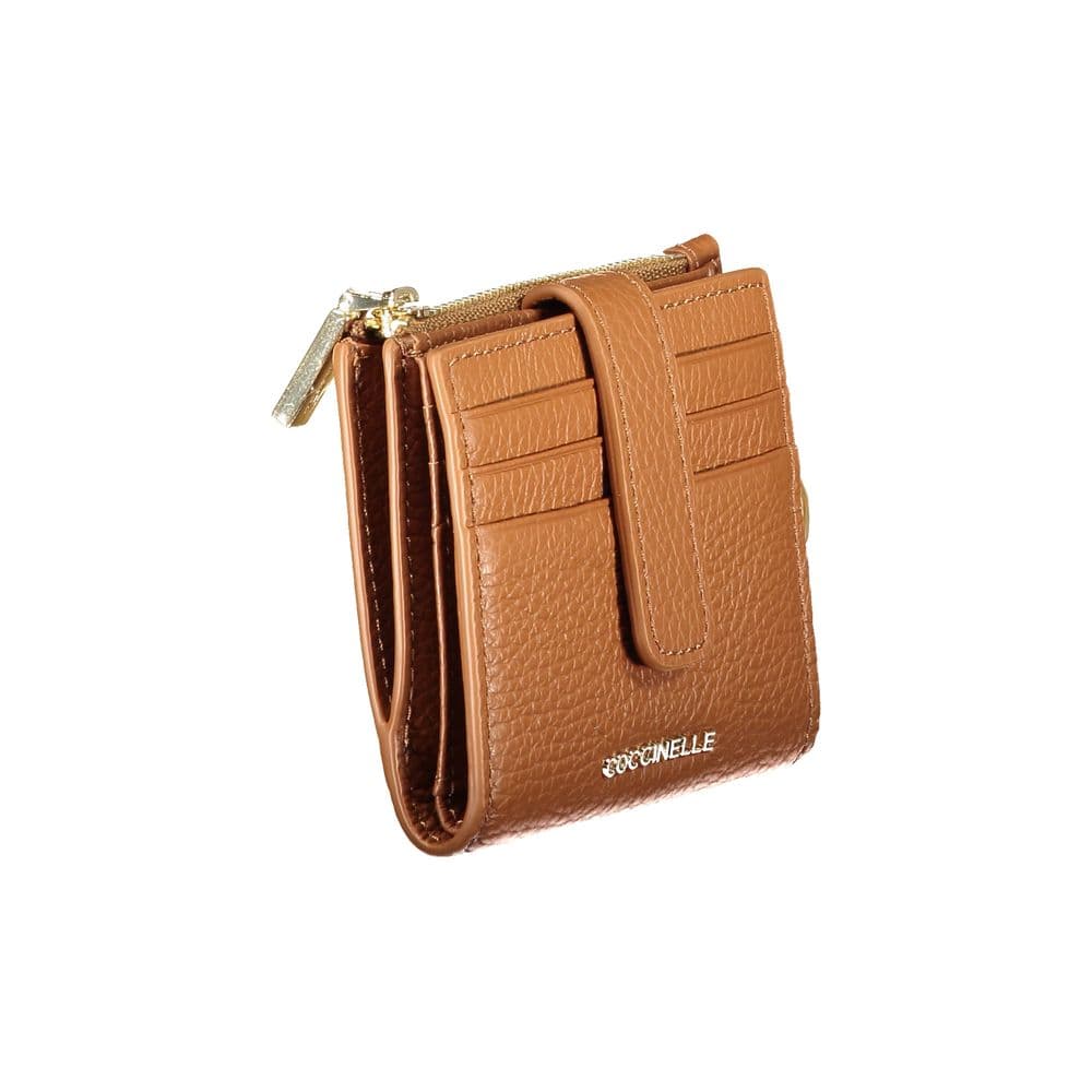 Coccinelle Marrone Leather Women Wallet - 3