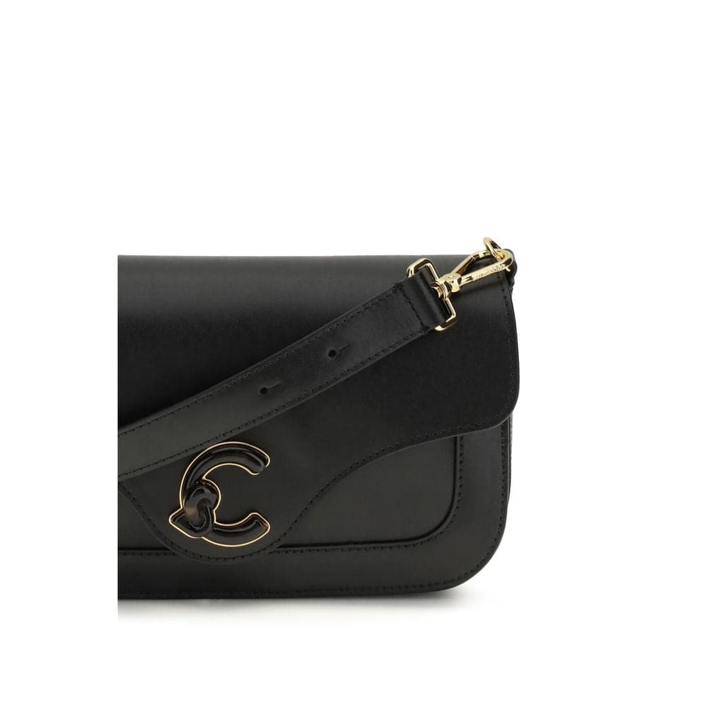 Coccinelle Black Calf Leather Bos Taurus Shoulder Bag - 4