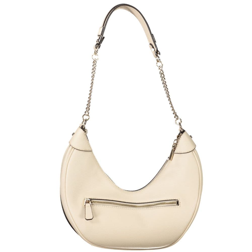 Guess Jeans Beige Polyurethane Women Handbag - 2