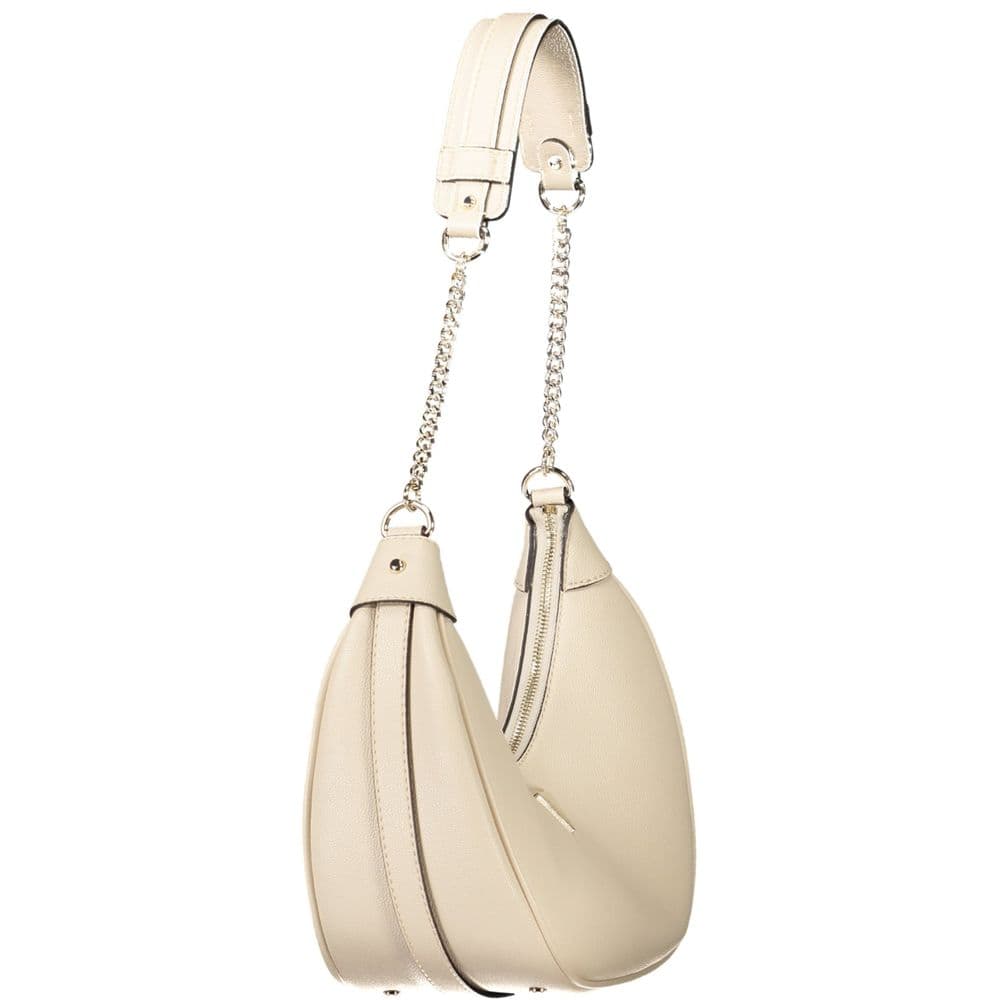 Guess Jeans Beige Polyurethane Women Handbag - 3