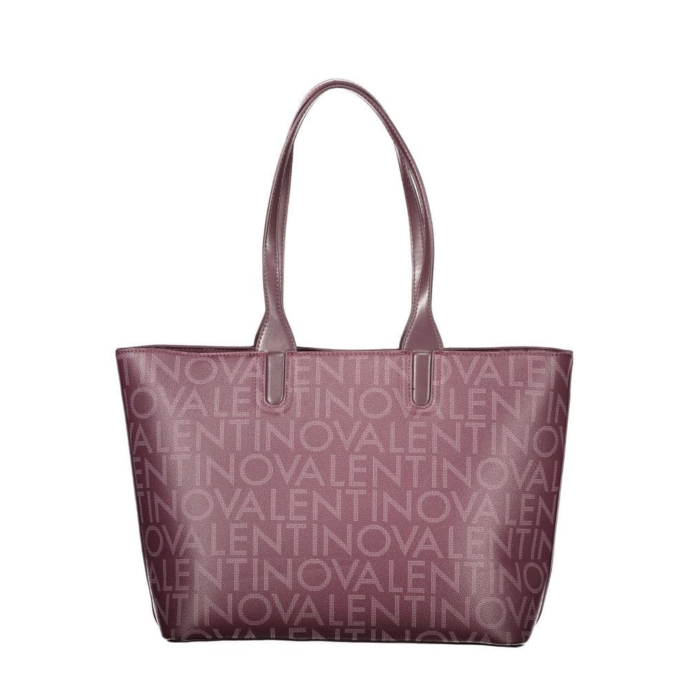 Mario Valentino Rosso Polyurethane Women's Bag with Handles - 2