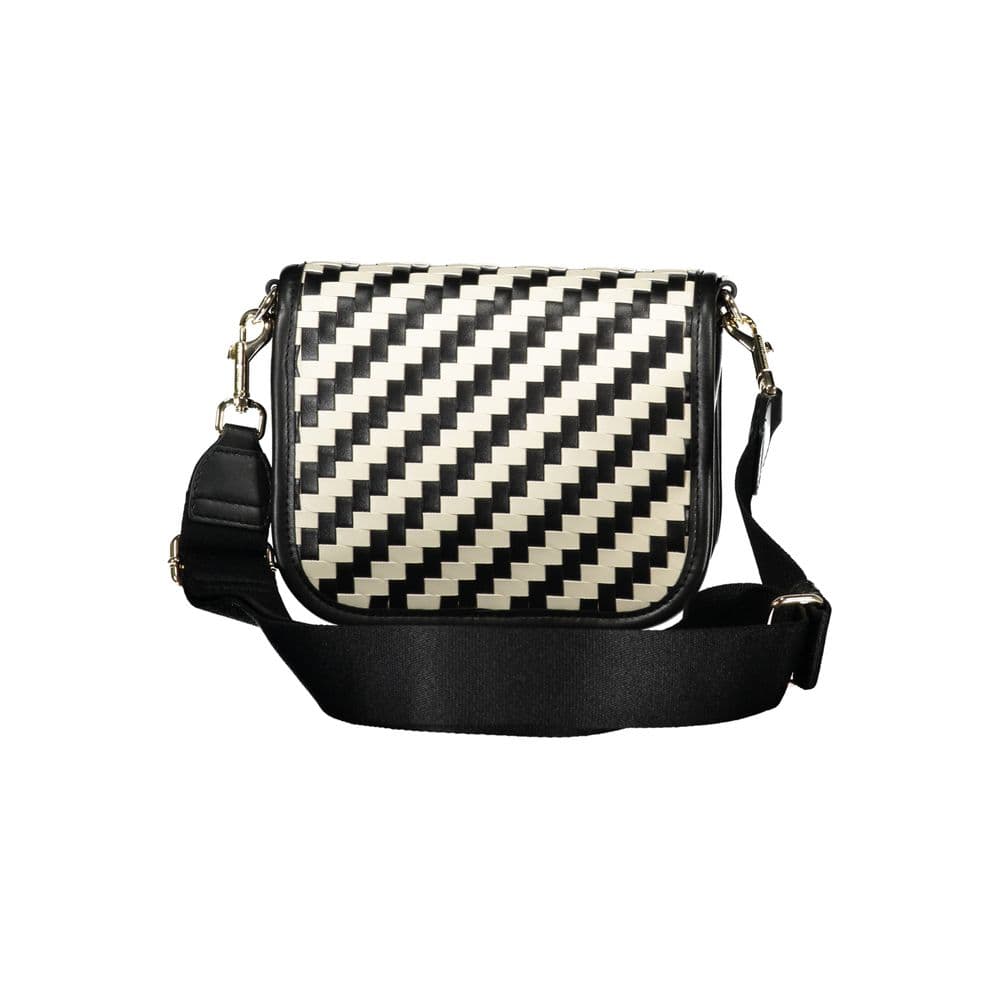Tommy Hilfiger Black Polyurethane Women Handbag - 2