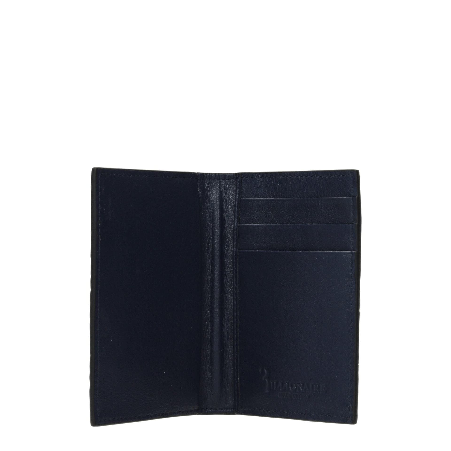 Billionaire Italian Couture Blue Crocodile Cardholder - 2