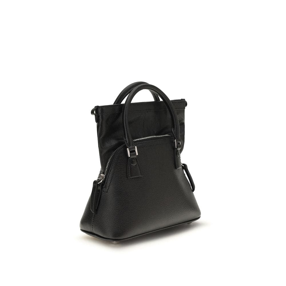 Maison Margiela Black Goatskin Handbag - 3