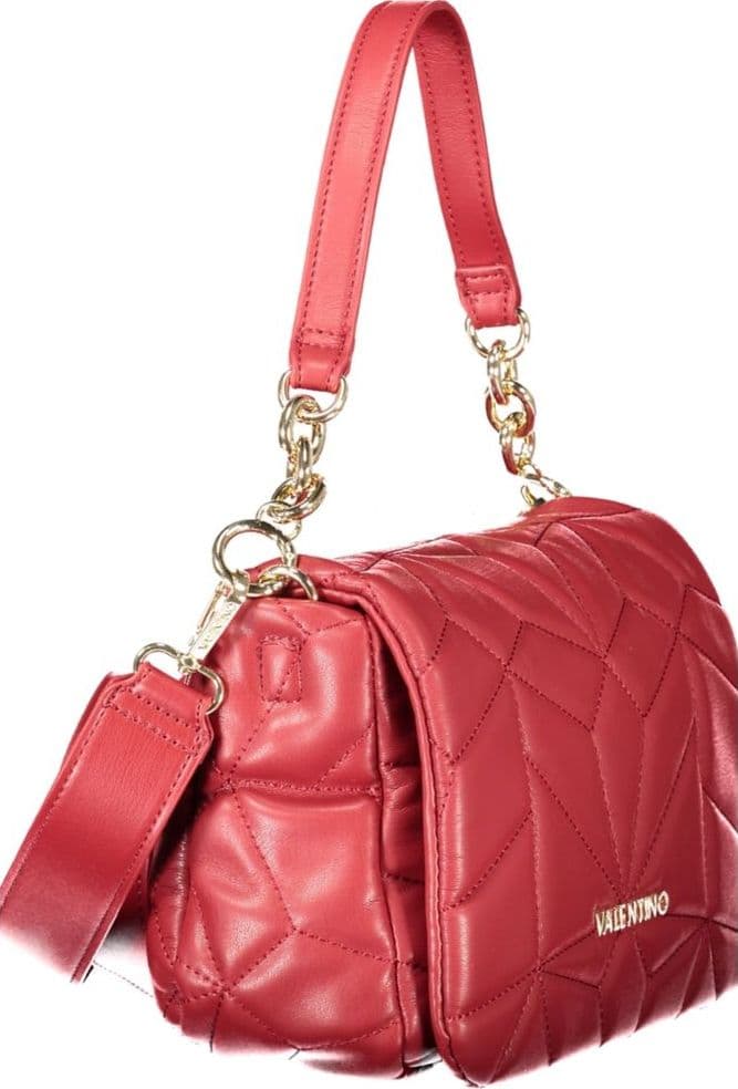 Mario Valentino Rosso Polyurethane Women's Bag - 3