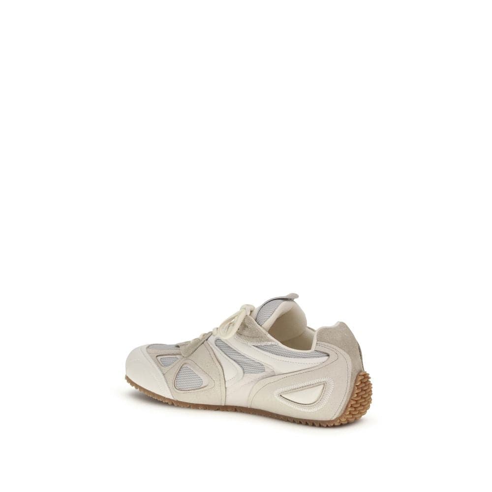 Axel Arigato Beige Calf Leather Bos Taurus Low Top Sneakers - 3