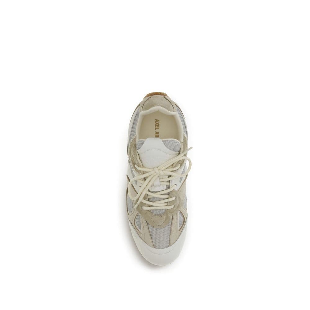 Axel Arigato Beige Calf Leather Bos Taurus Low Top Sneakers - 4
