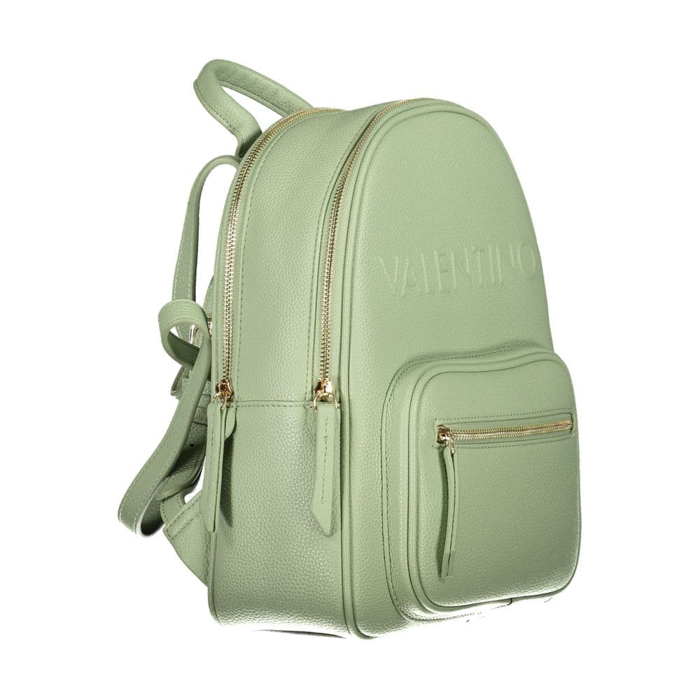 Mario Valentino Verde Polyurethane Women's Backpack - 3