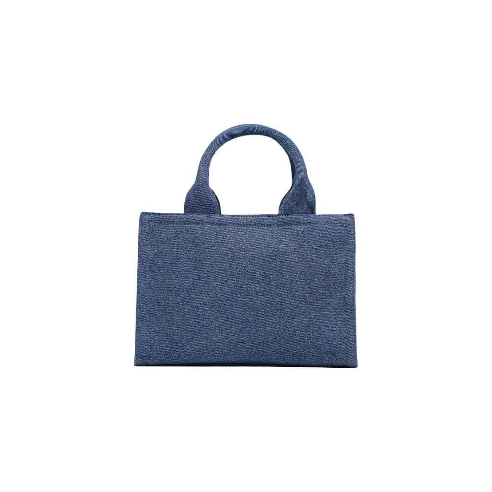 Love Moschino Blue Cotton Handbag - 4