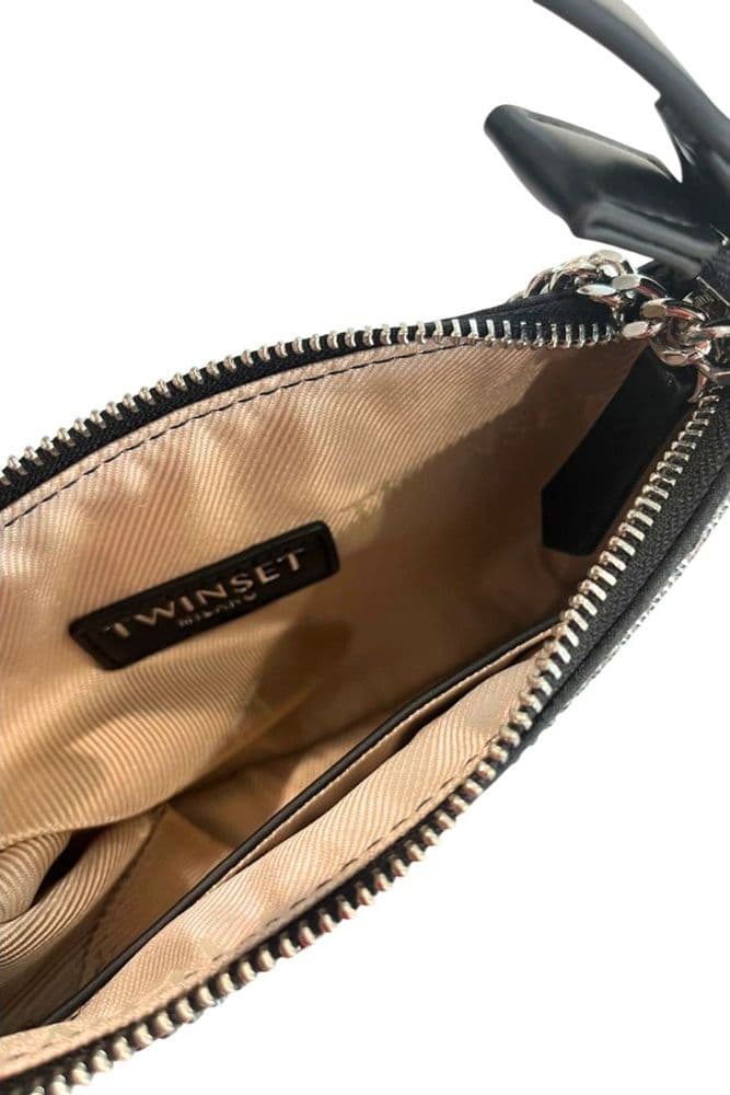 Twinset Purple PU Women Shoulder Bag - 6