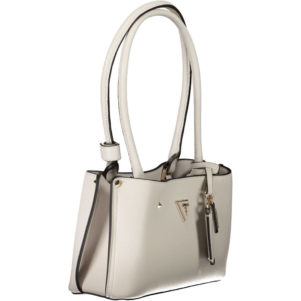 Guess Jeans Grigio Poliuretano Women Handbag - 3