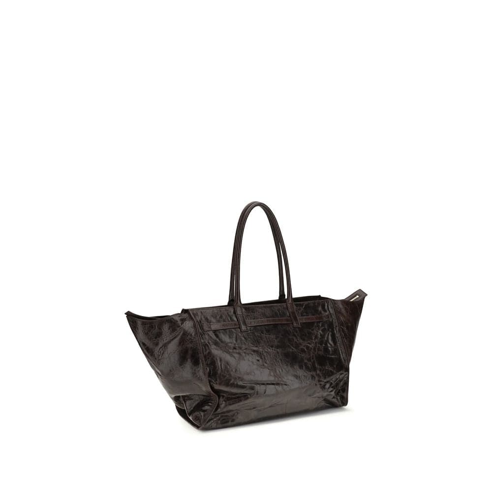 Benedetta Bruzziches Brown Calf Leather Bos Taurus Shoulder Bag - 3