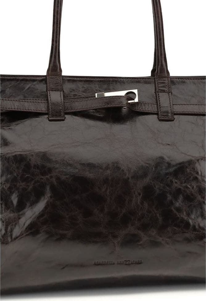 Benedetta Bruzziches Brown Calf Leather Bos Taurus Shoulder Bag - 4