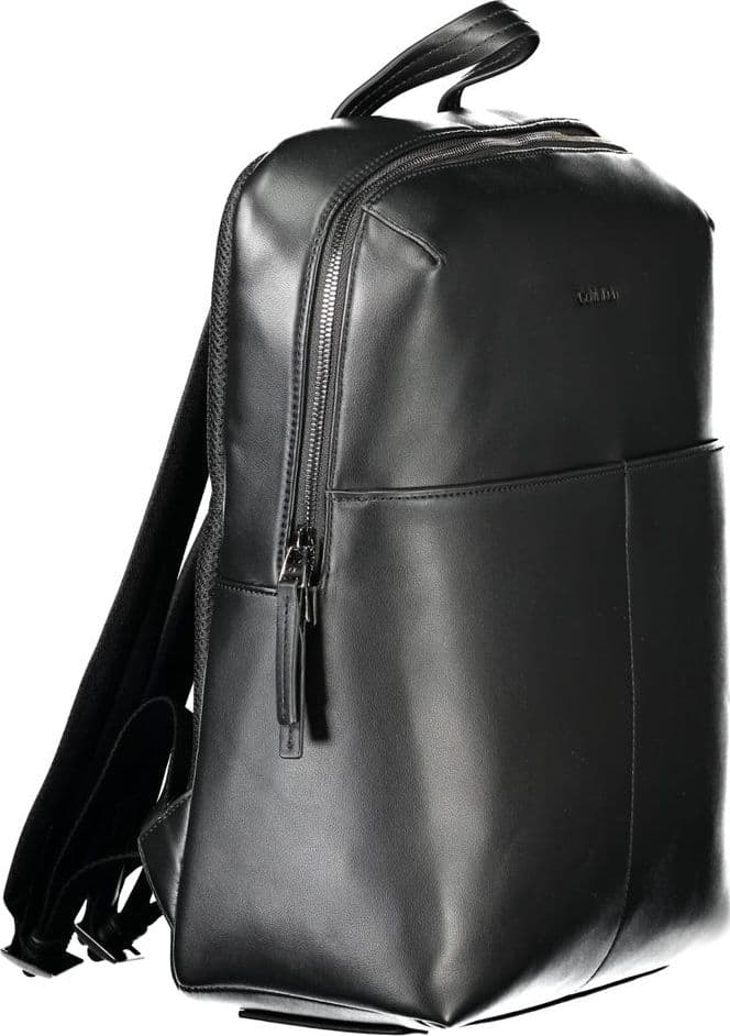 Calvin Klein Nero Poliuretano Men's Backpack - 3