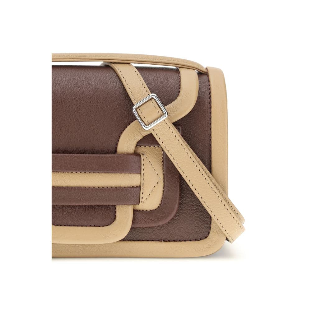 Pierre Hardy Brown Calf Leather Bos Taurus Shoulder Bag - 4