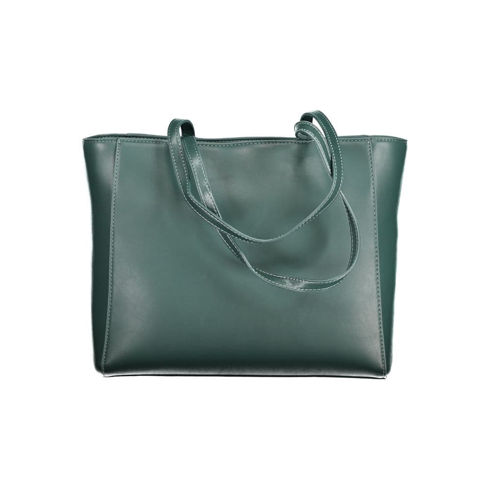Mario Valentino Verde Polyurethane Women's Bag - 2