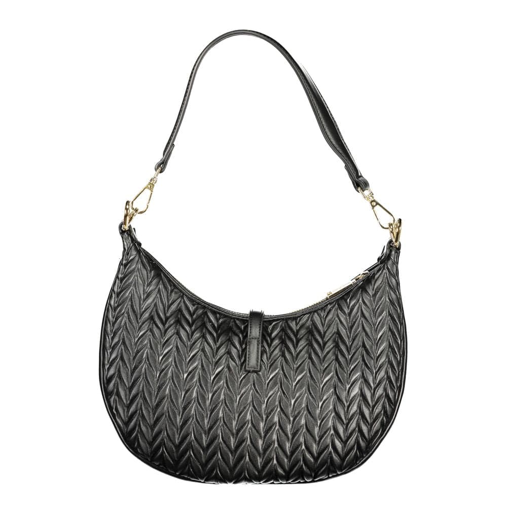Mario Valentino Nero Polyurethane Women's Shoulder Bag - 2