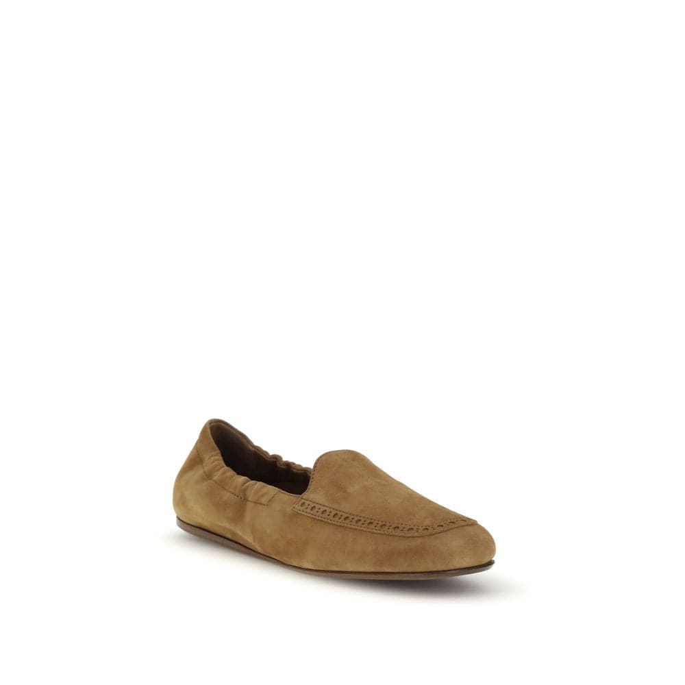 Church's Brown Calf Leather Bos Taurus Slip-On Loafers - 2