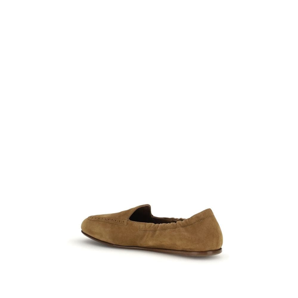 Church's Brown Calf Leather Bos Taurus Slip-On Loafers - 3