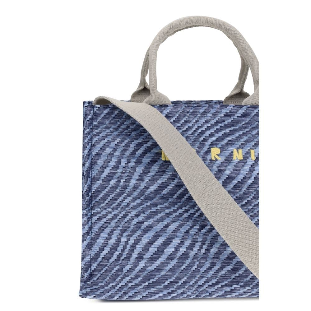 Marni Blue Nylon Shoulder Bag - 4