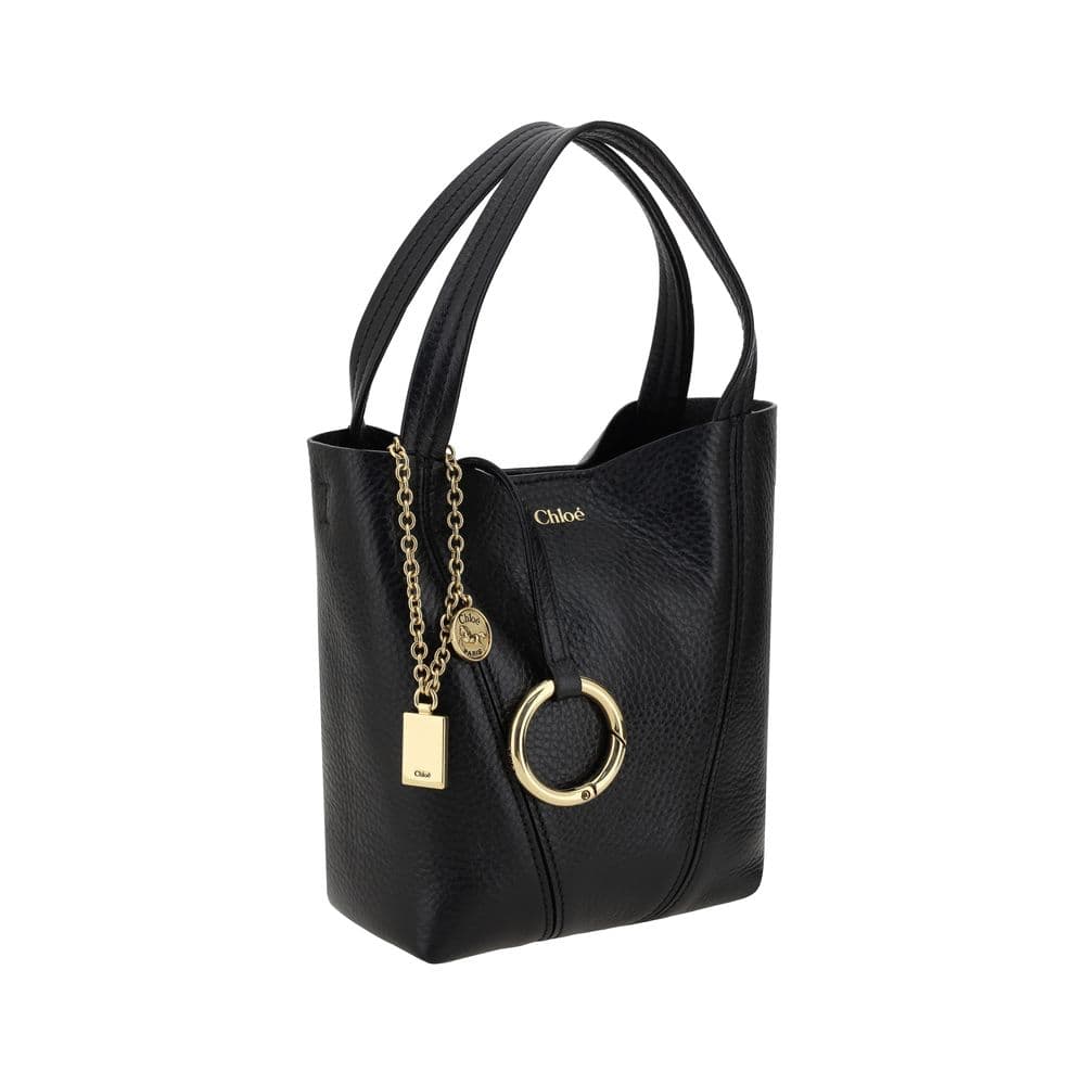 Chloé Black Calf Leather Bos Taurus Shoulder Bag - 2