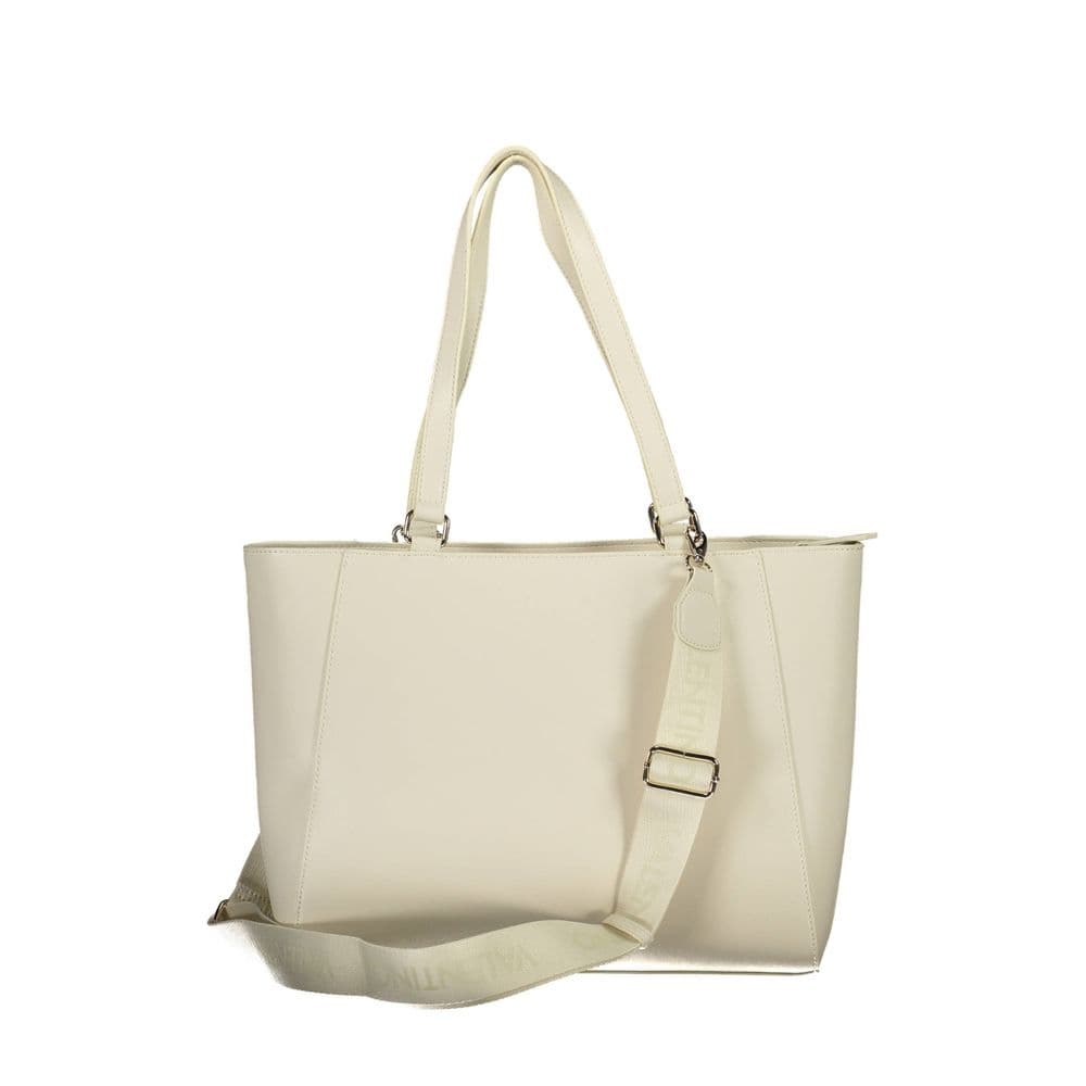 Mario Valentino Beige Polyurethane Womens Bag - 2