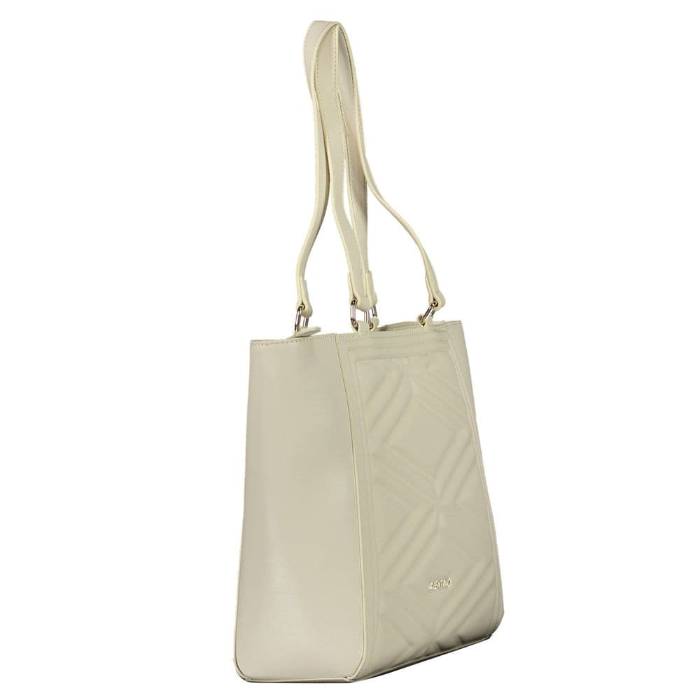 Mario Valentino Beige Polyurethane Womens Bag - 3