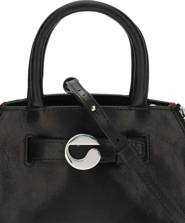 Coperni Black Calf Leather Bos Taurus Shoulder Bag - 4