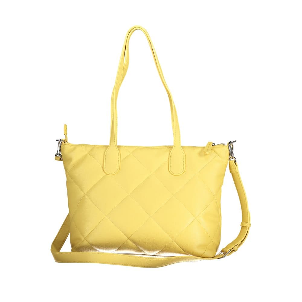 Mario Valentino Yellow Polyurethane Women's Bag - 2